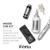 L'Oreal Paris Feria Multi-Faceted Shimmering Permanent Hair Color, 411 Downtown Denim, Pack of 1 Hair Dye Kit