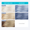 Keracolor Clenditioner SILVER BLUE Hair Dye - Semi Permanent Hair Color Depositing Conditioner, Cruelty-free, 12 Fl. Oz.