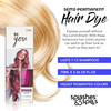 Semi-Permanent Pink Hair Dye - Vibrant 2.36 Oz. Tubes Temporary Hair Color - Ammonia and Peroxide Free -Vegan and 100% Cruelty-Free Toner - Lasts for
