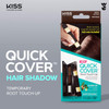 KISS Quick Cover Root Touch-Up Hair Shadow Dark Brown QCS02