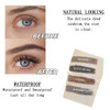 Waterproof Eyebrow Gel for Long Lasting, Highly Tinted Liquid Eye Brow Makeup, Sweatproof, Natural (Blonde)