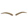 Blonde Eyebrow Strips for Women False Eye Brows Human Hair Invisible Lace (120#-Blonde)