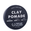 ZEUS Clay Pomade for Men, Matte Finish, Water Soluble & Extra Firm Hold Hair Styling Clay Pomade  MADE IN USA (4 oz.)
