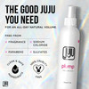 Juju Plump Lightweight Hair Volumizing Spray 6 Fl Oz - Volumizing Hair Spray for Women, Fragrance Free Hairspray Volume for Medium to Fine Hairs, Air