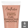SheaMoisture Curly Hair Products, Curl Enhancing Smoothie for Thick, Curly Hair, Coconut & Hibiscus to Reduce Frizz, Pack of 2-6 Oz Ea