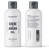 Chebe Oil for Hair Growth, 8 oz. Argan Oil Treatment Hair Thickening Reduce Breakage and Split Ends Prevents Hair Loss with Chebe Powder (Unscented)
