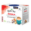 QuikTea Instant Masala Chai Tea Latte  10 Count, Classic Latte with a Hearty Mix of Traditional Chai Spices, Low Caffeine, No Artificial Colors, Fla