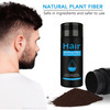 Hair Building Fibers Dark Brown, Hair Thickening Fibers for Thinning Hair & Bald Spots Thicker Fuller Hair in 15 Seconds Suitbable for Man and Woman