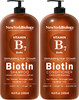 New York Biology Biotin Shampoo and Conditioner Set for Hair Growth and Thinning Hair - Thickening Formula for Hair Loss Treatment - For Men & Women