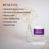 Kerotin Purple Hair Mask - Ultra Nourishing and Moisturizing Mask for blondes and silver hair; removes brassy tones and deeply moisturizes - Free of