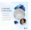 AIIR Sapphire Mask - Deep Conditioning Hair Treatment for Damage Hair Repair, Hyaluronic Acid Hydrates & Moisturizes Dry Hair, Strengthen and Smooth