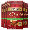 Twinings Decaffeinated Chai Individually Wrapped Bags, 20 Count (Pack of 6), Sweet, Savoury Spices, Enjoy Hot or Iced, 120 Teabags