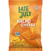 Late July Snacks, Nacho Cheese Tortilla Chips, 2-oz. Bag (Pack of 6)