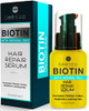 Biotin Hair Thickening Serum for Men and Women - Intense Strengthening Treatment Product with Natural Botanical Oil Blend to Help Boost Thin Hair - R