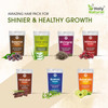 Herbal Powder for Hair Growth| Combo of 7 Herbal Hair Mask | Amalaki, Bhringraj, Brahmi, Soapnut, Shikakai, Aloe vera & Hibiscus (Each 100g) | Reseal