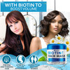 Biotin Hair Mask - Volume Boost and Deep Conditioner for Dry, Damaged Hair - Hydrating Repair Treatment for Women and Men - Moisture Conditioning for