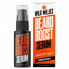 Wild Willies Beard Growth Serum for Men - Natural Beard Serum with Biotin, Caffeine & Essential Beard Oil for Fuller, Thicker Facial Hair Enhancer -