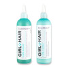 GIRL+HAIR Shampoo and Conditioner Set (2x 10.1 fl.oz./300 ml)  Moisturize and Hydrate Dry Hair and Scalp, Boost Shine, Reduce Itch and Frizz  No Si
