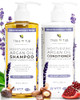 Tree To Tub Lavender Shampoo and Conditioner Set for Dry Hair, Dry Scalp, Frizz - Moisturizing Argan Oil Shampoo and Conditioner for Women & Men w/Or