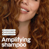ATTITUDE Amplifying Shampoo for Curly Hair with Coconut Oil, EWG Verified, Vegan and Naturally Derived Ingredients, 2a, 2b, 2c Curl Type, Gives body