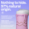 ATTITUDE Amplifying Shampoo for Curly Hair with Coconut Oil, EWG Verified, Vegan and Naturally Derived Ingredients, 2a, 2b, 2c Curl Type, Gives body