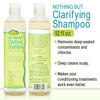 NOTHING BUT Clarifying Shampoo Sulfate-Free Detox for Natural Hair - Hair Shampoo - Removes Buildup - 12oz - Pack of 4