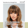 KEUNE Care Vital Nutrition Shampoo, Intense Nourishing & Moisturizing Cleanser for Dry or Damaged Hair, 10.1 Fl Oz