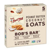 Bob's Red Mill 5pk PB Coconut & Oats Bar, 5 bars (Pack of 1) - Non GMO, Gluten Free, Kosher
