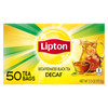 Lipton Decaf Black Tea Bags, Hot or Iced Caffeine Free Tea, 50 Total Bags