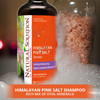 Natural Solution Shampoo, Organic Lavender & Marula Oil with Himalayan Pink Salt, Soothing & Moisturizing, Daily Care for All Hair Types, 17 fl oz/Ea