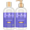 SheaMoisture Anti-Dandruff Shampoo & Conditioner  Apple Cider Vinegar, Shea Butter, 3% Salicylic Acid for Itchy Scalp Relief, 13 Oz Ea