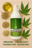 Wellness Premium Organic Hemp Shampoo  Natural Hair Growth Shampoo with Organic Infusion, Hemp Seed Oil  Hair Loss & Color Safe Care  Vegan, for A