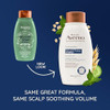 Aveeno, Fresh Greens Blend Sulfate-Free Shampoo with Rosemary, Peppermint & Cucumber to Thicken & Nourish, Clarifying & Volumizing Shampoo for Thin o
