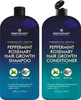 First Botany, Peppermint Rosemary Hair Regrowth and Anti Hair Loss Shampoo and Conditioner Set - Daily Hydrating, Detoxifying, Volumizing Shampoo and