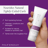 PHILIP KINGSLEY Moisture Extreme Enriching Shampoo for Curly Dry Damaged Hair Curls Anti-Frizz Hydrating Intense Hydration Gentle Cleansing Shampoo D