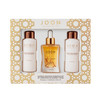 Joon Moisturizing Travel Size Gift Set | Saffron Hair Elixir (1.11 fl oz), Saffron Rose Shampoo (2 fl oz) and Conditioner (2 fl oz)
