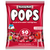 Tootsie Pops Single Flavor Bag - Cherry Flavored Lollipops with Chocolatey Center - Individually Wrapped Hard Candy - Red Candy - Peanut Free, Gluten