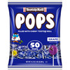 Tootsie Pops Single Flavor Bag - Grape Flavored Lollipops with Chocolatey Center - Individually Wrapped Hard Candy - Blue Candy - Peanut Free, Gluten