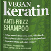 Difeel Vegan Keratin Anti Frizz Shampoo 33.8 oz - Cruelty Free Vegan Sulfate Free Shampoo