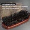 Hair Brush for Men Thin Fine Normal Hair, Boar Bristle Hair Brush for Add Shine Improve Texture Reduce Frizz, Hairbrush for Beard Straightens Softens