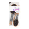 Goody Detangle It Hair Brushes Set - Large Oval Paddle Brush + Detangling Comb + Mini Brush, Suitable for Detangling & Styling, Pick Comb for Tangles