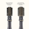 INFINITIPRO BY CONAIR Hot Air Styling Brush Set with 2-Inch and 1.5-Inch Bristles