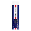 JOHNNY B. Professional Vented Hair Brush for Blow Drying & Detangling, Ball-Tipped Small Bristles, Grooved Handle (Blue)