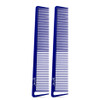 JOHNNY B. Professional Carbon Texturizing Hair Comb, Blue 2 PCS