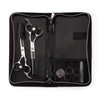 Cricket Shear Advantage Duo Professional Stylist 5.75" & 32T Stainless Steel Hair Cutting Scissors and Hair Thinning Shears Set, Value Set with Case