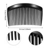 Chuangdi 12 Pieces French Side Hair Twist Comb Plastic Decorative Hair Comb for Women Accessories with Teeth Styling Twist Side Clips Air Fine(23 Tee