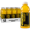 vitaminwater Energy Tropical Citrus Nutrient Enhanced Flavored Water Beverage, 20 fl oz Bottles, 12 Pack