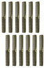 7 inch All Purpose Hair Comb. Hair Cutting Combs. Barbers & Hairstylist Combs. Olive. 12 Units.