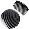 24 Pcs Plastic Hair Side Combs French Twist Comb with 23 Teeth Fine Hair Clips Decorative Hair Combs for Women