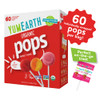 YumEarth Organic Pops Variety Pack, 60 Fruit Flavored Favorites Lollipops, Allergy Friendly, Gluten Free, Non-GMO, Vegan, No Artificial Dyes